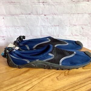 Aqua Shoes Men's Blue Water Sandals - Size Medium (9/10)